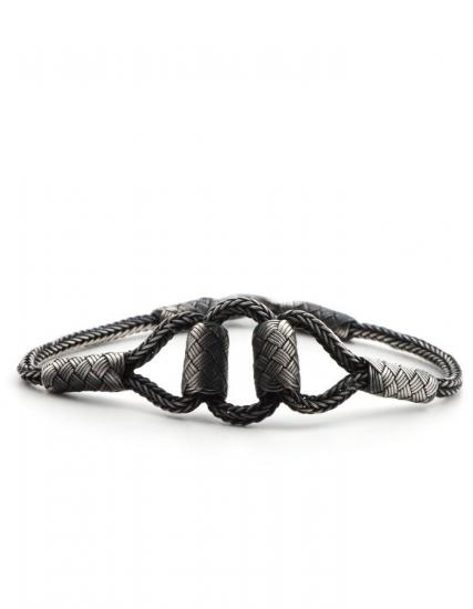  Oxide Silver Bracelet