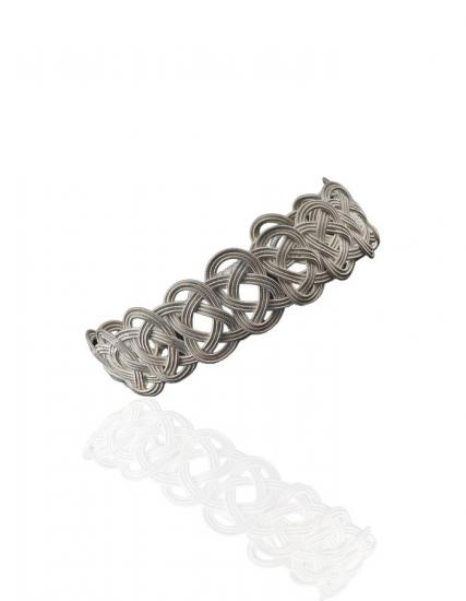 Kazaziye Herringbone Silver Bracelet