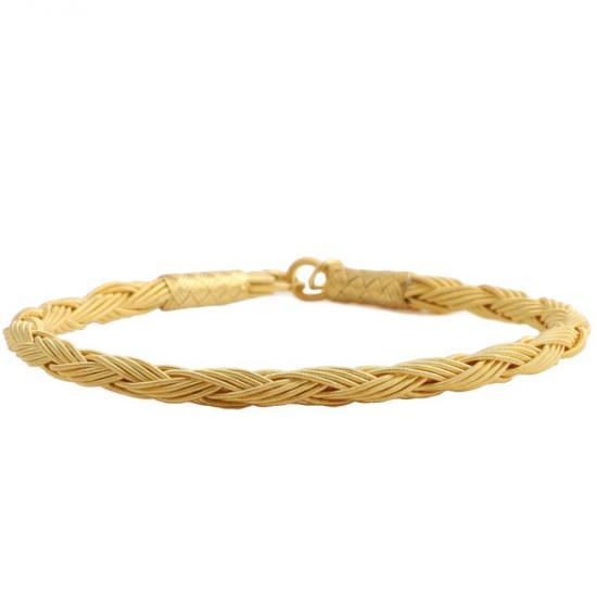 Kazaziye Gold Plated  Sterling Silver Bracelet