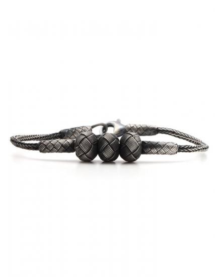 Kazaziye 5 Ball Oxide Bracelet