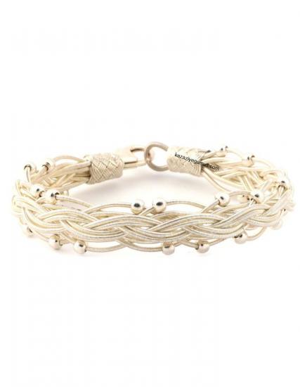 Kazaziye Dorica Ornamental Silver Bracelet