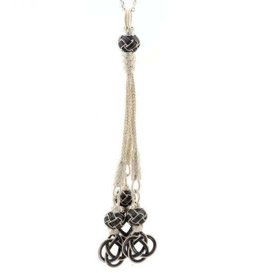 Love Knot Kazaziye Silver Necklace