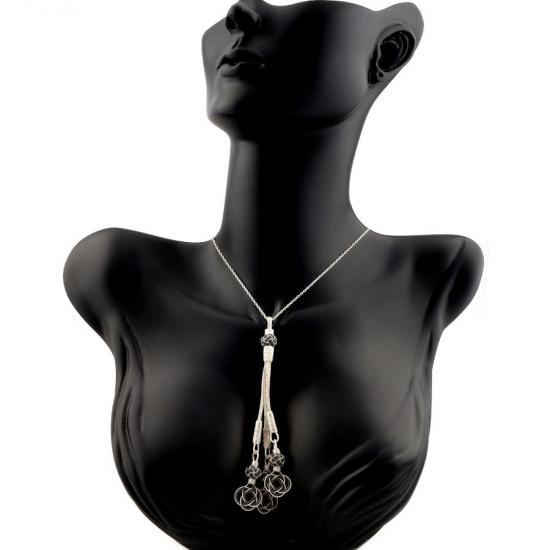 Love Knot Kazaziye Silver Necklace