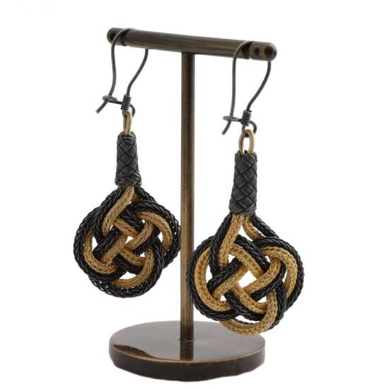 Kazaziye Gold Plated Silver Earrings