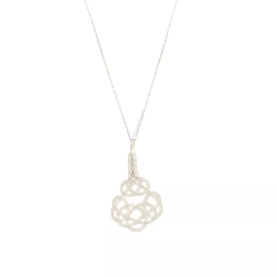 1000 Ayar Kazaziye Gümüş Kolye