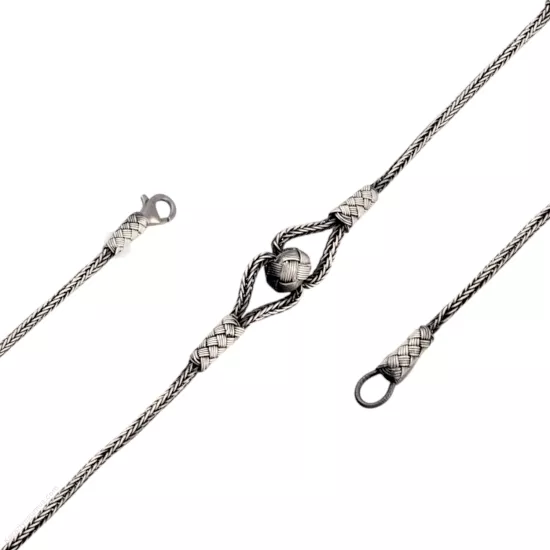 1000 Ayar Kazaziye Bir Toplu Oksitli Bileklik