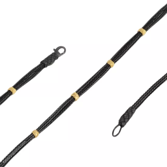 1000 Ayar Kazaziye Bıcırıklı Gümüş Bileklik 