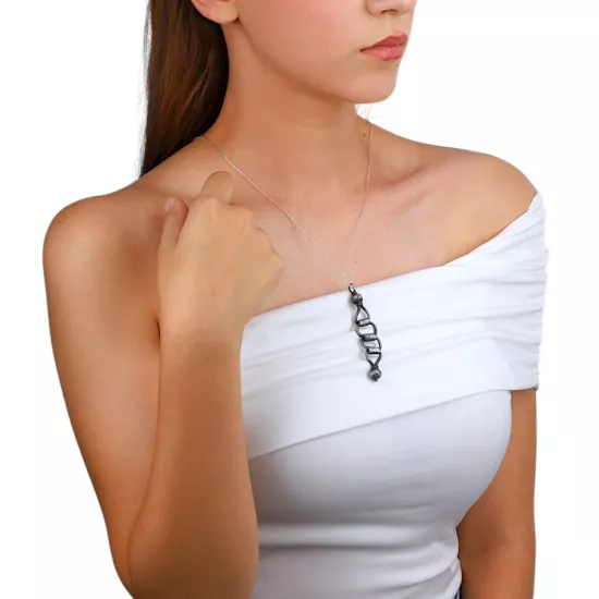 1000 Ayar Kazaziye 3 Yeminli Oksitli Kolye