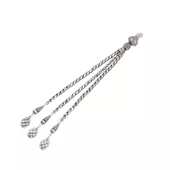 925 Ayar Arpa Model Tespih Püskülü