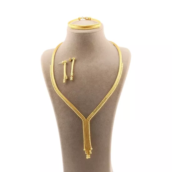 925 Ayar Dorika İşlemeli Gümüş Düz Set