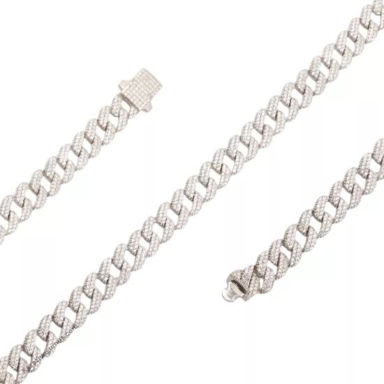 925 Ayar Beyaz Taşlı Gurmet Bileklik