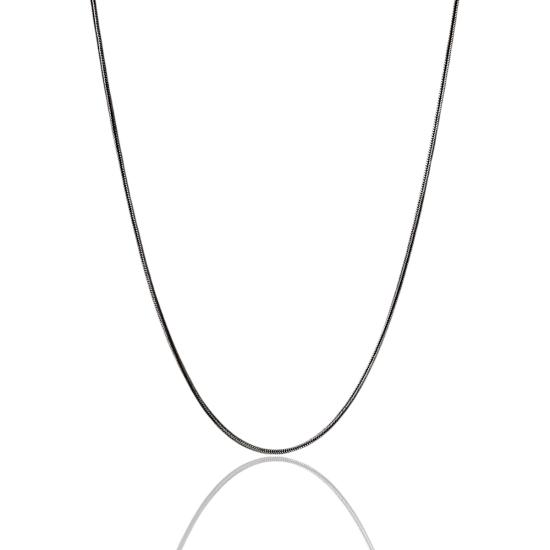 925 Sterling 2mm Foxtail Men’s Silver Necklace