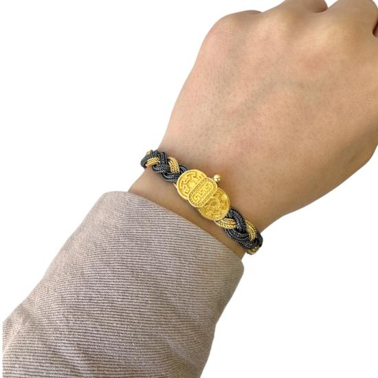 925 carat Mardin Straw Silver Bracelet