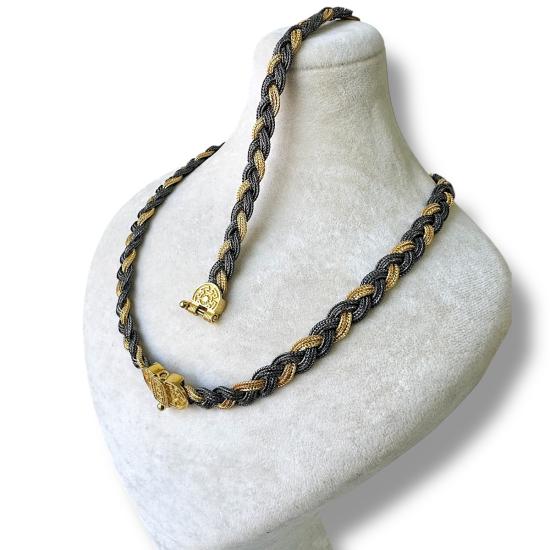 925 Carat Mardin Straw Silver Set