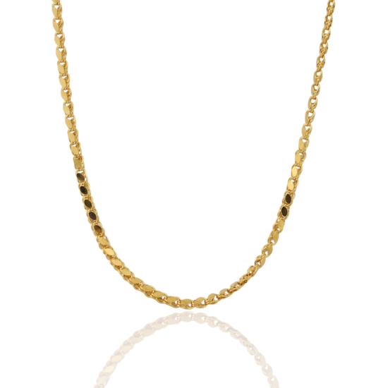 925 Sterling Barley Chain Men’s Silver Necklace