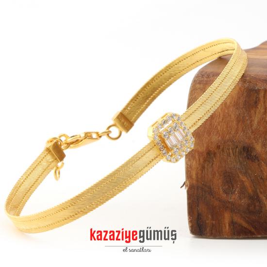 Trabzon Straw Baguette Bracelet