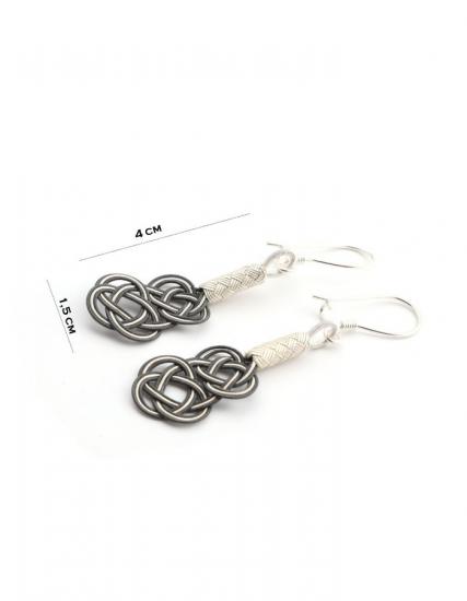 Kazaziye Silver Earrings