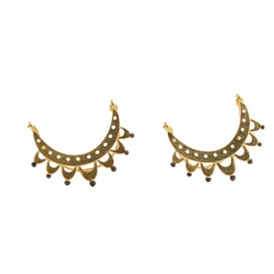 Gold Plated Womens Silver Earrings