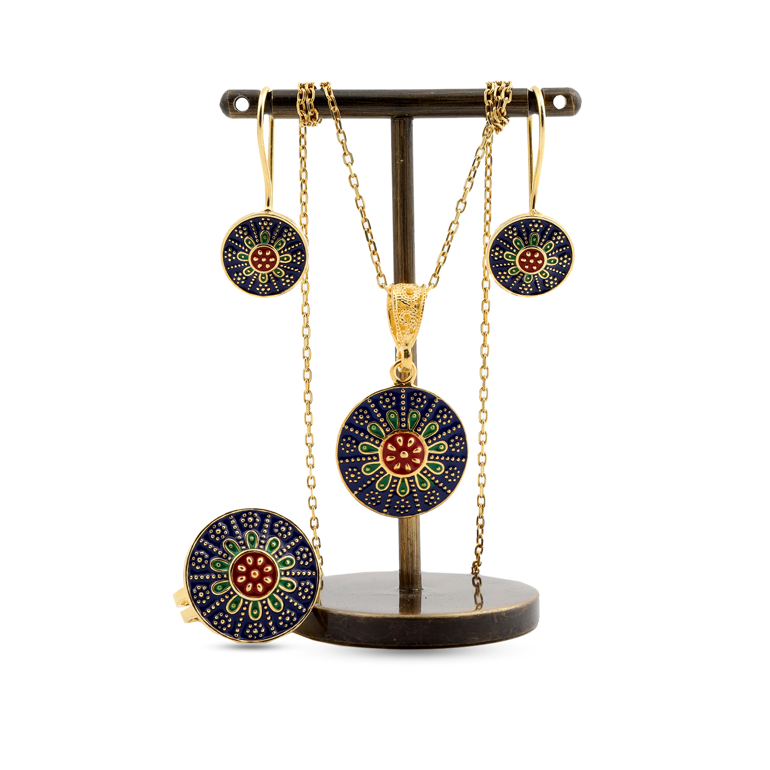 Midyat Straw Silver Set