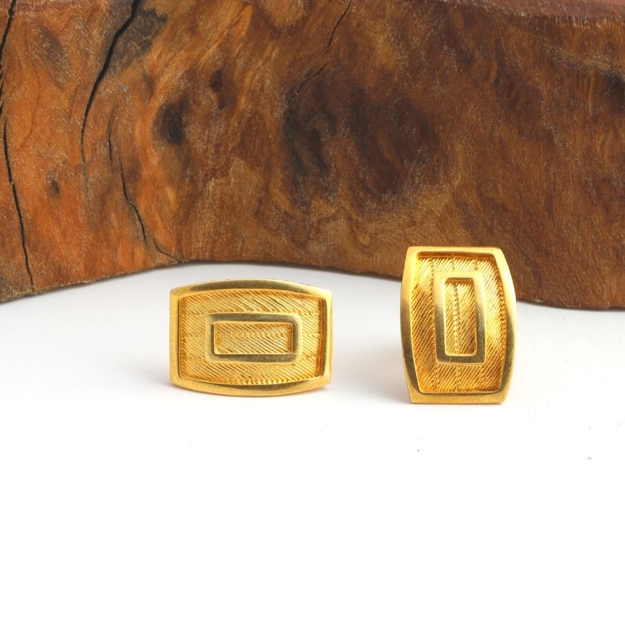 Patterned Trabzon Hasırı Silver Earrings