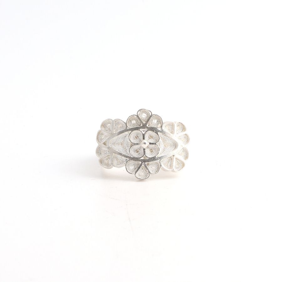 Filigree Engraving Trabzon Hasırı Ring