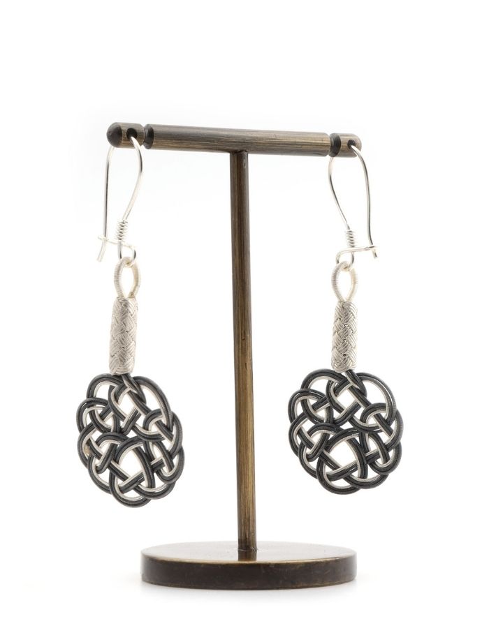 Kazaziye Silver Earrings