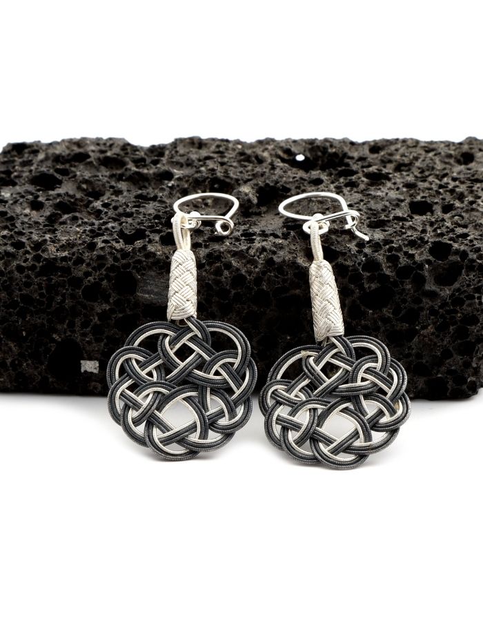 Kazaziye Silver Earrings