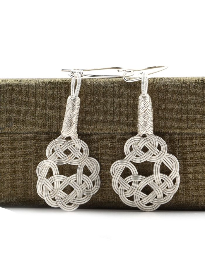 Kazaziye Silver Earrings