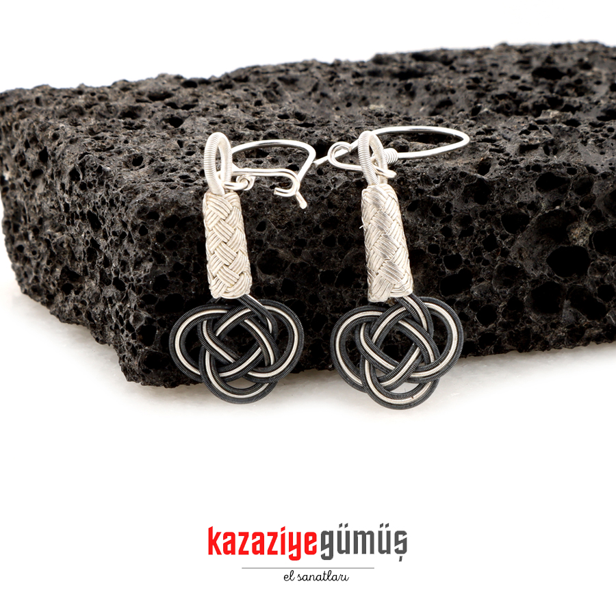 Kazaziye Silver Earrings